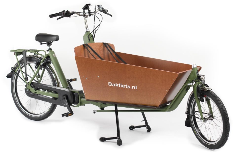 Lådcykel El - Bakfiets.nl - Cargobike Classic Lång IP6